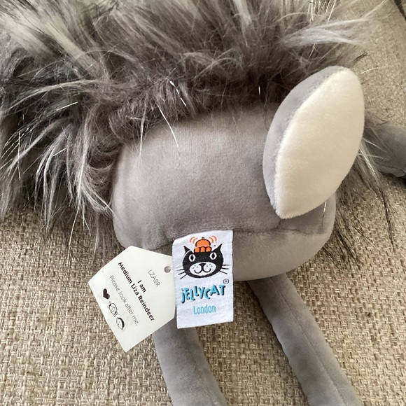 JellyCat London Medium Liza Reindeer Plush Stuffed Animal Toy - Picture 13 of 13